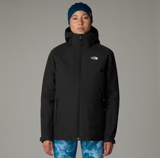 Women's Inlux Triclimate TNF Black Heather/TNF Black/NPF