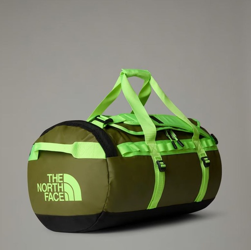 [NF0A52SA 32C OS] Base Camp Duffel - Medium - 71L Forest Olive/Safety Grey