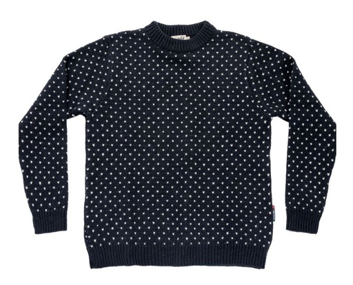 Sorisen Wool Sweater Ink/Offwhite