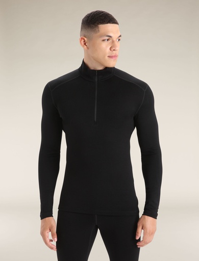 Men's 260 Tech LS Half Zip Black