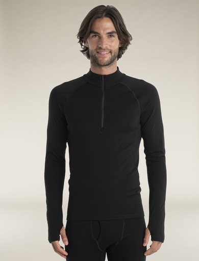 Men's 300 MerinoFine Polar LS Half Zip Black