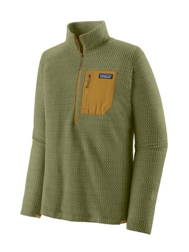 Men's R1 Air Zip Neck Buckhorn Green