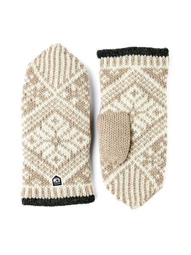 Nordic Wool Mitt Beige/Offwhite