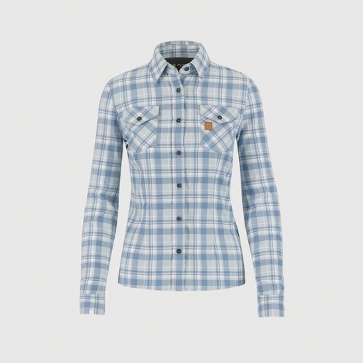 Women's Martora Winter Shirt Sterling Blue/Spring Lake