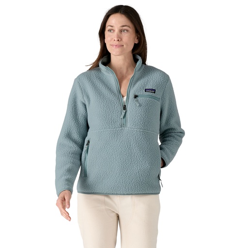 Women's Retro Pile Marsupial
 Thermal Blue