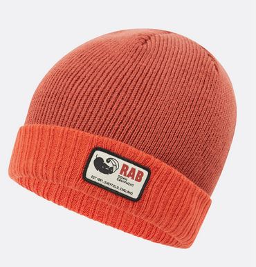 [QAB-26-TGP-ONE] Essential Beanie Tuscan Red/Red Grapefruit