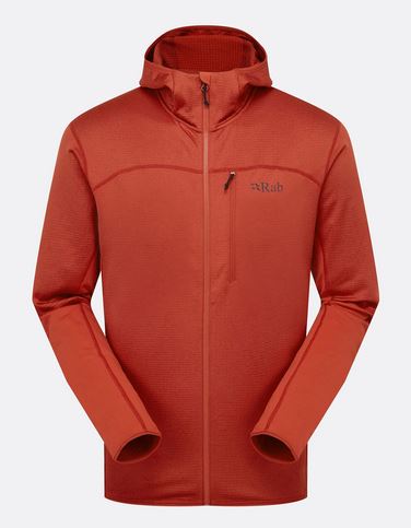 Men's Ascendor Hoody Tuscan Red