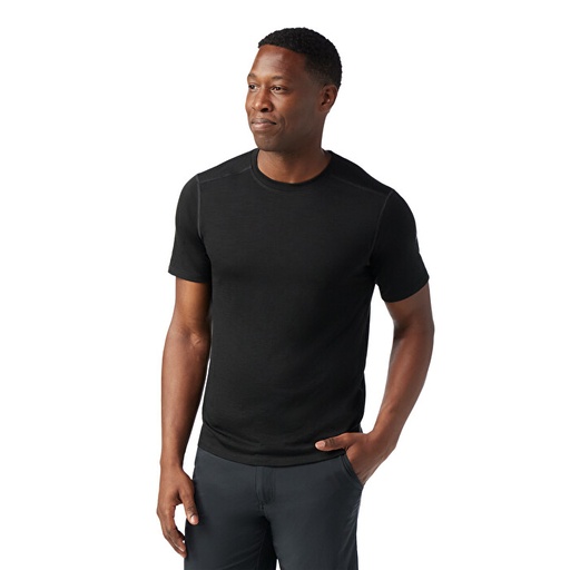 Men's Merino Short Sleeve Tee Black