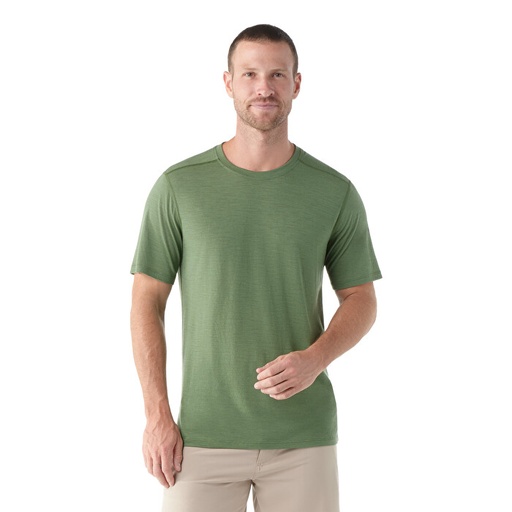 Men's Merino Short Sleeve Tee Fern Green