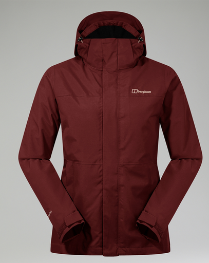 Hillwalker 2.0 HL 3in1 Jacket Dames Garnet