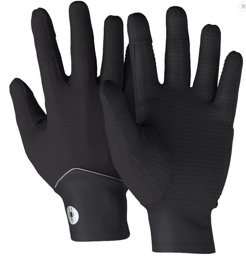 Active Fleece Wind Glove Black