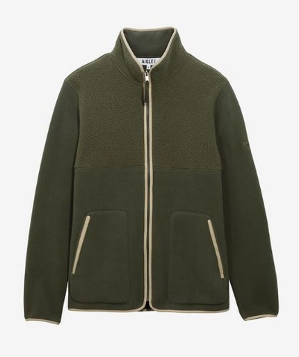 Sherpa Polartec Zip Fleece AIW24MFLE009 Avocat