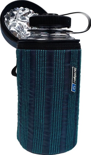 [N2355-0021] Bottle Clothing  Wide Mouth 1 L Sleeve  Insulated Blue