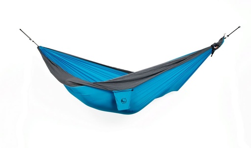 [TMK1503] King Size Hammock (320 x 230 cm) Aqua/Dark Grey
