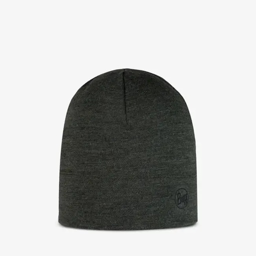 [118006843] Merino Midweight Beanie Solid Bark