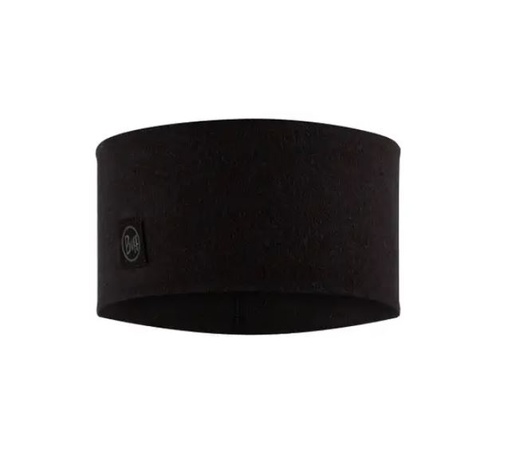 [129441999] Merino Wide Headband Solid Black