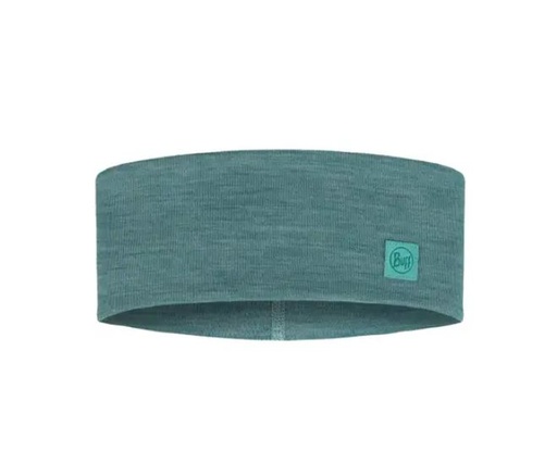 [129441722] Merino Wide Headband Solid Pool