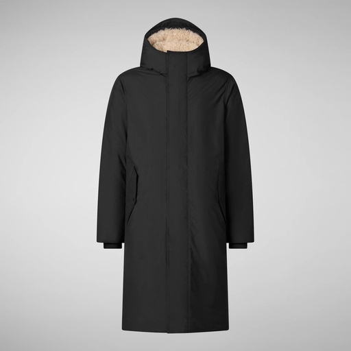 Men's Hooded Parka Killian Black