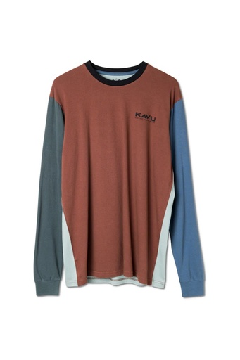 Men's LS Etch Art Chaotic Dash