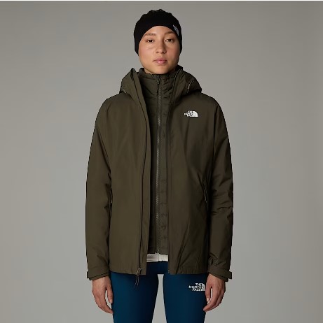 Women's Carto Triclimate Jacket New Taupe Green/NPF