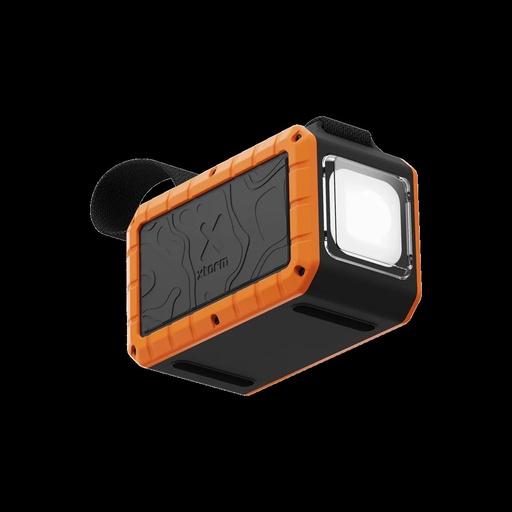 [XR204] 100W Rugged Flashlight Powerbank 40.000 - Torch Black/Orange