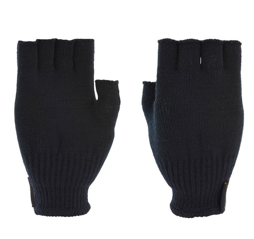 [21TNF] Fingerless Thinny Glove Black