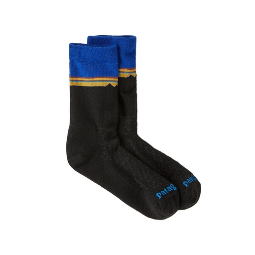 Merino Wool Blend Crew Socks Classic Fitz Roy: Viking Blue