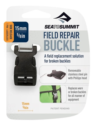 [AFRB50SRPP] Field Repair Buckle 50mm Side Release 1 Pin Black