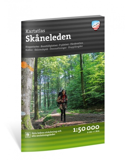 [CZO.SE.A.060] Wandelatlas Skåneleden 1/50