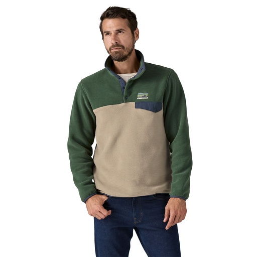 Men's Lightweight Synchilla Snap-T Fleece PullOver Seabird Grey