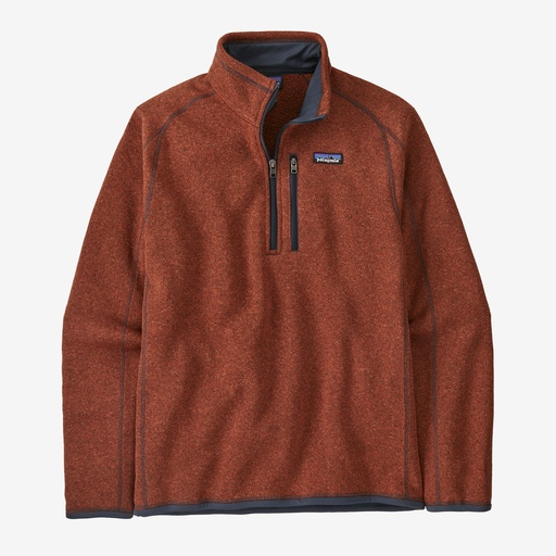 Men's Better Sweater 1/4 Zip Burnished Red