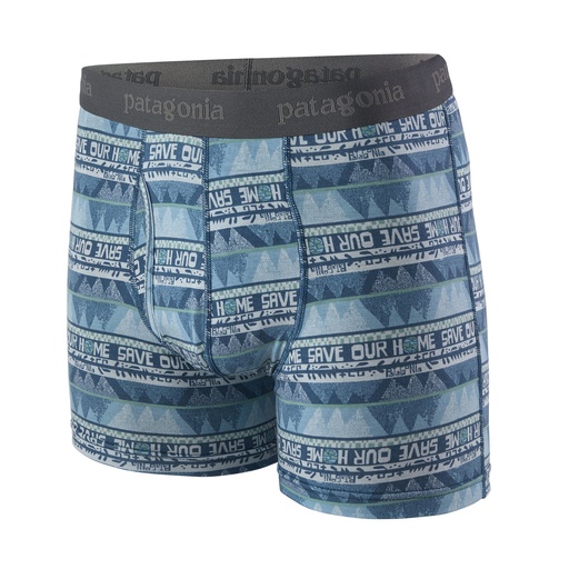 Essential Boxer Briefs 3" Heren Home/Dolomite Blue