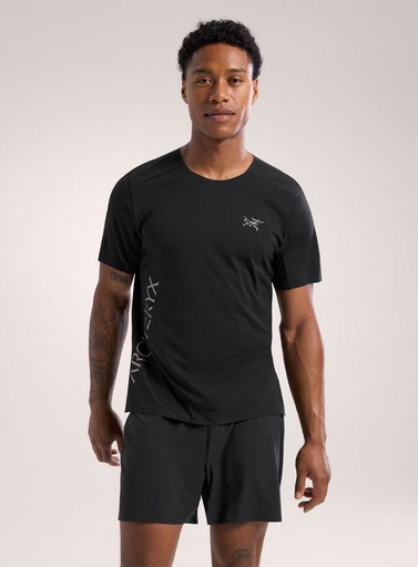 Men's Norvan Downword Logo SS Black