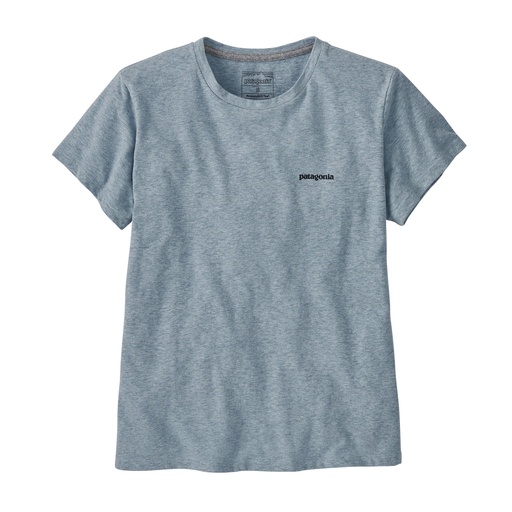 P-6 Logo Responsibili-Tee Dames Thermal Blue