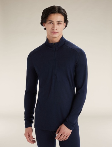 Men's 200 Oasis LS Half Zip Midnight Navy