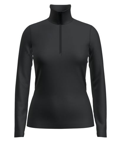 Women's 200 Oasis LS Half Zip Black
