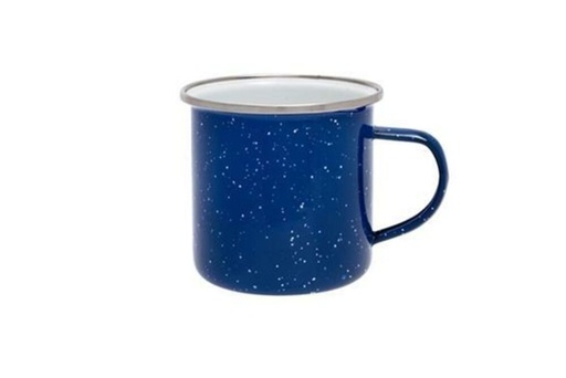 [630217] Enamel Cup 360ml Blue