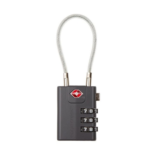 [EC041181010] Cable TSA Lock Black