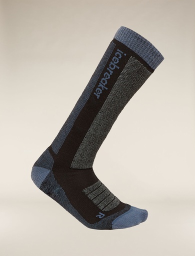 Kids Merino Ski+ Medium OTC Black/Dawn/Graphite