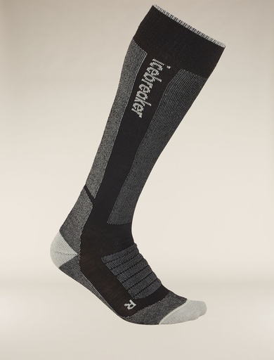 Men's Merino Ski+ Medium OTC Black/Ether/Graphite