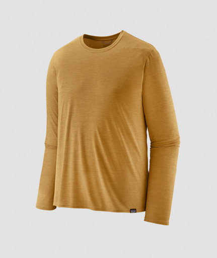 M's LS Cap Cool Daily Shirt Beeswax Tan/Pufferfish Gold X-Dye