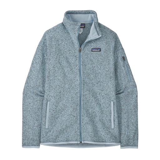 Women's Better Sweater Jacket Fleck Blue