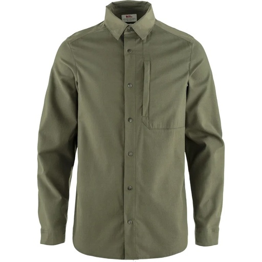 Keb Trekking Shirt LS Heren Laurel Green/Laurel Green