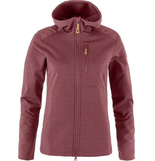 Keb Fleece Hoodie Dames Mesa Purple