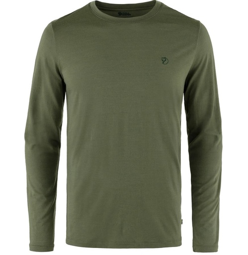 Abisko Wool LS Heren Laurel Green