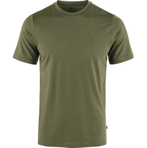 Abisko Wool SS Heren Laurel Green