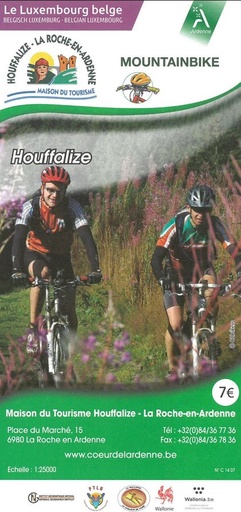 [NGIB.TOE.055] Fietskaart Mountainbike Houffalize