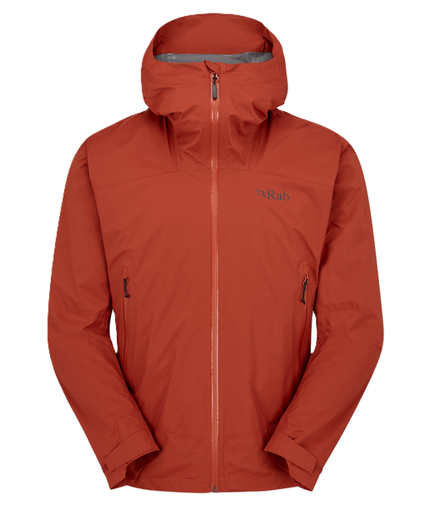 Men's Downpour Light Jacket Tuscan Red