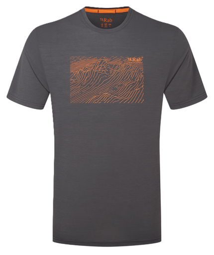 Men's Syncrino Ridge Tee Graphene