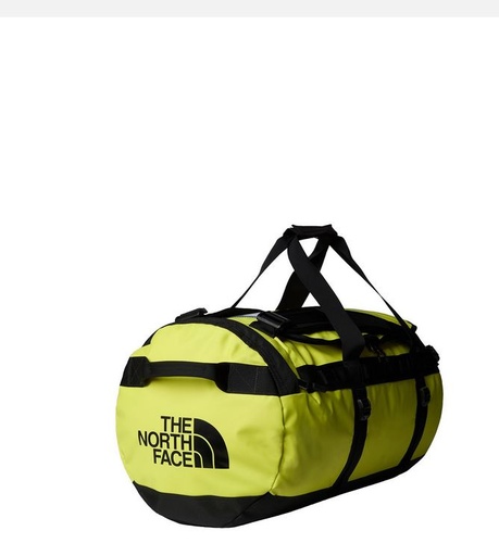 [NF0A52SA C6T OS] Base Camp Duffel - Medium - 71L Sulphur Spring Green/TNF Black